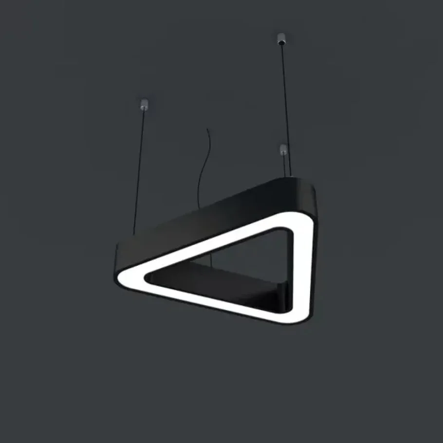 110W 110cm Üçgen Linear Armatür