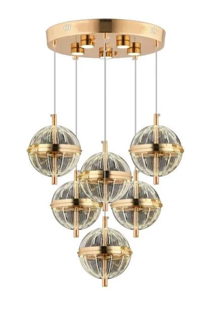 Küre 6’lı Gold Avize