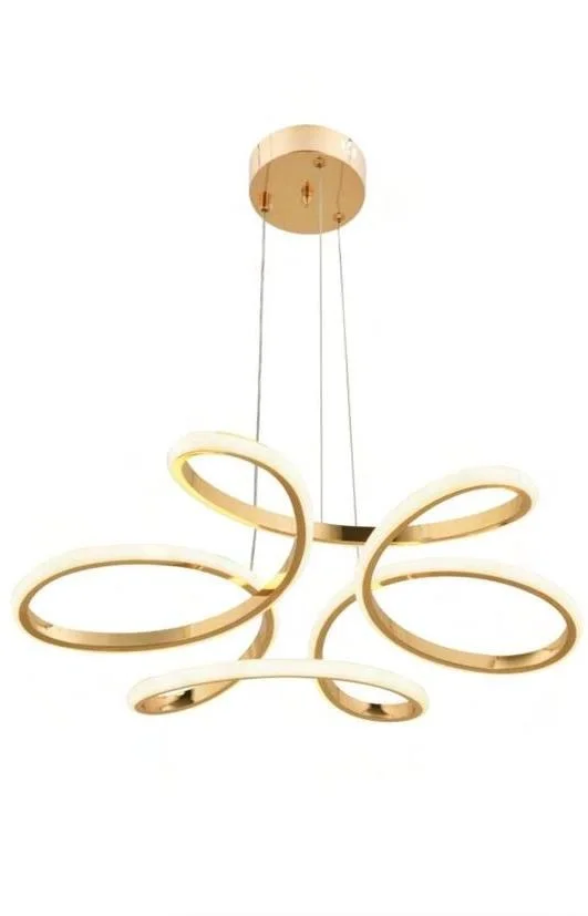 Megie Led 3 Renk Gold Lüx Modern Ledli Avize
