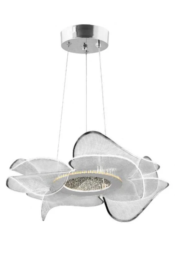 Nergis 40Cm Gümüş Avize